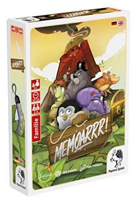 PEGASUS  Spiele 18324&nbsp;G memoarrr., Jeu de Cartes