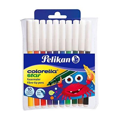  Pelikan feutres colorella star, rond, &eacute;tui de 10
