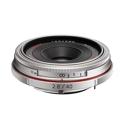PENTAX  objectif 40mm f/2.8 hd ed al limited silver 