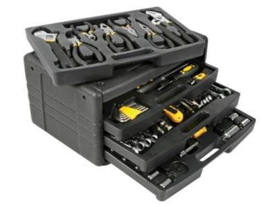 TOOLLAND  Bo&icirc;te &agrave; outils 99 pcs Noir HST0099