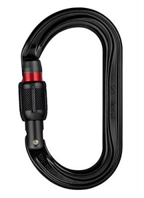 PETZL  M33&nbsp;a SLN Neuf OK l&eacute;ger Ovale Mousqueton, Vis, Noir