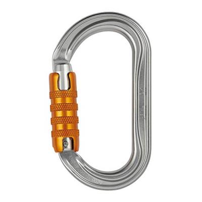 PETZL  Mousqueton escalade Ok Ball-lock Gris Unique