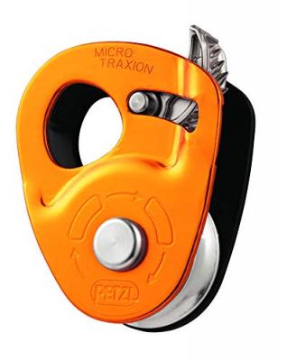 PETZL Poulie bloqueur MICRO TRAXION ultra l&eacute;g&egrave;re, compacte et efficace P53