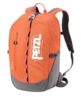 PETZL  Punaise Sac &Agrave; Dos Mixte, Rouge Orange 32 x 21 x 1 cm, 18 liter