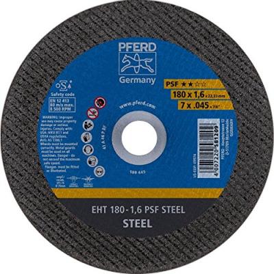 PFERD Meule &agrave; tron&ccedil;onner droite A46PPS 178x1,6mm  1 pcs
