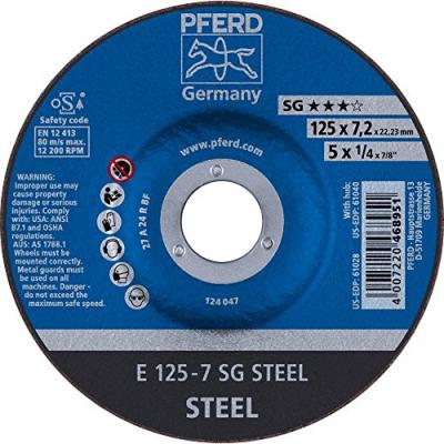 PFERD TOOLS Meule d'&eacute;barbage coud&eacute;e A24RSG 125x7mm PFERD 1 PCS