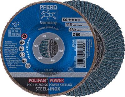 PFERD TOOLS Pferd PFC115Z60SG Feutre sur tige KEL3035/6M, Multicolore