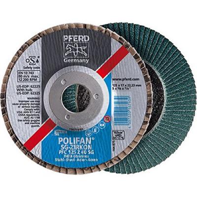 PFERD  PFC125Z40SG Disque Fibre CC-FS CO-COOL K50, Multicolore, 125 mm