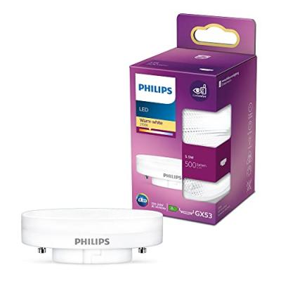 PHILIPS  ampoule LED Equivalent 500lm GX53 /W Blanc Chaud