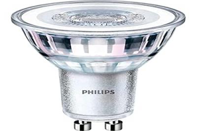 PHILIPS  ampoule LED Spot GU10 35W Blanc Chaud, Verre, Lot de 2