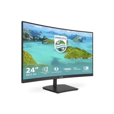 PHILIPS 241e1sc/00 23.6 pouces lcd fhd 75 hz d-sub hdmi noir