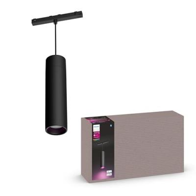 PHILIPS HUE Luminaire  W&C Perifo cylindrique Noire