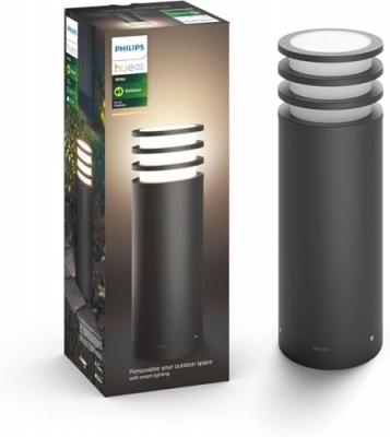 PHILIPS HUE  White LUCCA Borne 1x9.5W - Anthracite