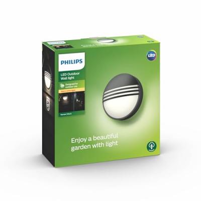 PHILIPS  Yarrow applique d'ext&eacute;rieur LED noire