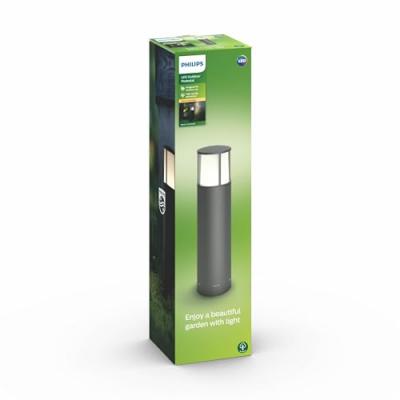 PHILIPS Lampadaire LED ext&eacute;rieur  Lighting Stock 6 W anthracite 40 cm