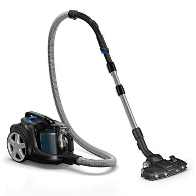 PHILIPS  FC9747/09, Aspirateur sans Sac, Noir Brillant