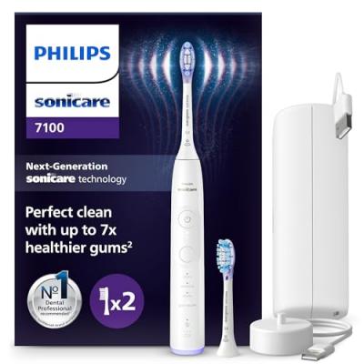 PHILIPS Brosse &agrave; dents &eacute;lectrique rechargeable  Sonicare HX7420/02 Blanc 