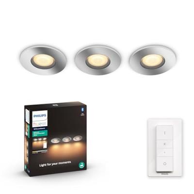 PHILIPS HUE Philips Lighting 8718696175682 Spot, Plastique, Chrome