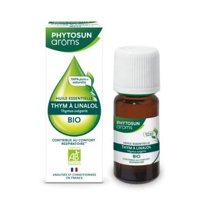 PHYTOSUN AROMS Huile Essentielle Thym Linalolbio Aroms 5 ml 