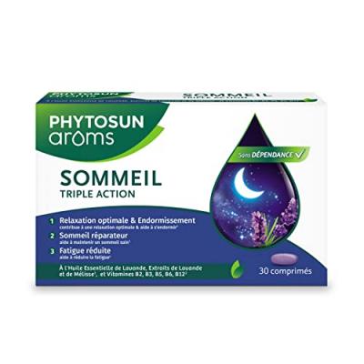 PHYTOSUN AROMS PHYTOSUN Ar&ocirc;ms Sommeil Triple Action 30 comprim&eacute;s
