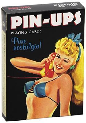PIATNIK Jeu de 54 cartes - Pin Ups