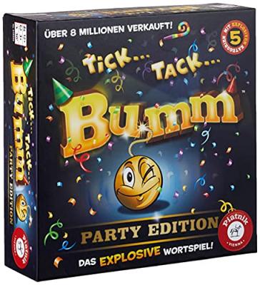 PIATNIK  - 648366 - jeux de soci&eacute;t&eacute; allemand - tick tack bumm party edition