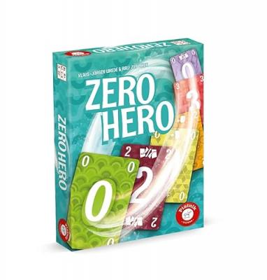 PIATNIK Jeu de cartes ZERO HERO -  - Pour 2 &agrave; 4 joueurs - A partir de 8 ans