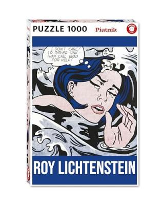 PIATNIK Puzzle 1000 pi&egrave;ces  Drowning Girl Lichtenstein 