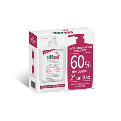 SEBAMED  Lait Hydratant Enrichi Au Panth&eacute;nol Id&eacute;al Peaux S&egrave;ches Lot