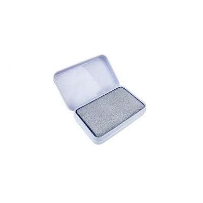 JOUANEL Pierre 2 en 1 pour nettoyer et &eacute;tamer  - pour pannes de fer &agrave; souder - en bo&icirc;te m&eacute;tal - PAE