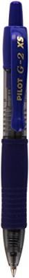 PILOT  Stylo roller &agrave; encre gel G2 XS7 PIXIE, bleu - Lot de 8