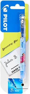 PILOT  Stylo pour marquage textile Laundry-Tec, noir - Lot de 8