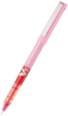 PILOT C/12 Boligrafo  V5 Rosa Punta 0,5Mm - [Livre en VO]
