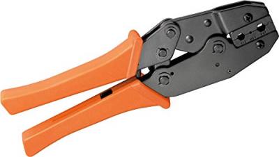 GOOBAY Pince &agrave; Sertir pour Connecteurs BNC, TNC, SMA et N,orange/noir