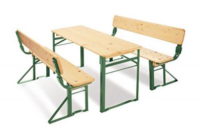 PINOLINO Table et bancs pour enfant Sepp avec dossiers