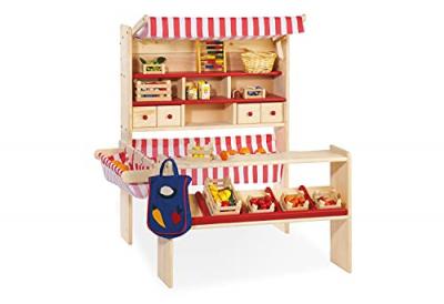 PINOLINO  Marchande Lucy bois, rouge