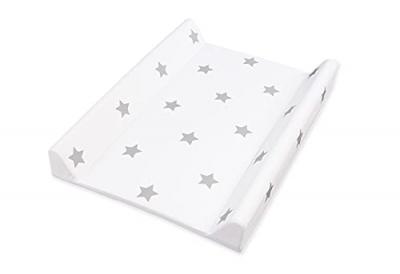 PINOLINO KINDERTRAUME Table &agrave; langer avec bords blanc et gris Sternchen Pinolino