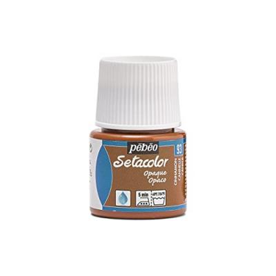 PEBEO  Peinture Setacolor Pour Tissus Opaques P&eacute;b&eacute;o 45 Ml - Cannelle