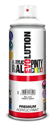 PINTY PLUS Novasol spray - bombe de peinture blanc ral9016 brillant - pinty 602