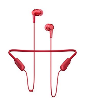 PIONEER  SE-C7BT - &Eacute;couteurs intra-auriculaires Bluetooth - rouge