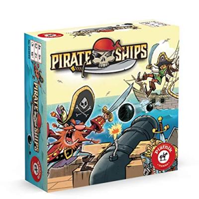 PIATNIK  jeu adresse pirate ships multicolore
