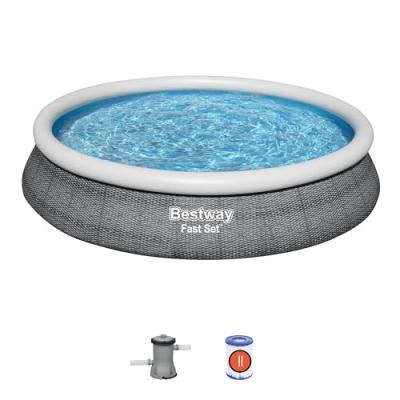 BESTWAY Piscine autoportante Fast Set - Ronde - D457xH84cm