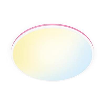 WIZ  - 8719514554276 Rune Ceiling 21W w 27-65K tw rgb Plafonnier led 21 w blanc X932132