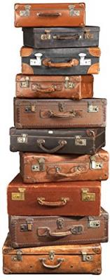 PLAGE  153909 Sticker D&eacute;cor Mural 3XL - Bagages, 165 x 58 cm