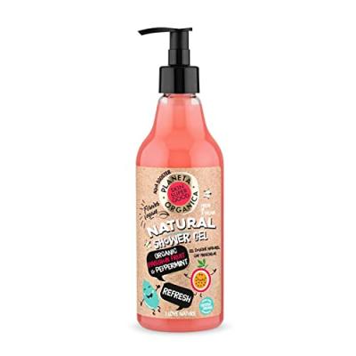 PLANETA ORGANICA  Gel Douche Naturel Refresh 500 ml 1 Unit&eacute;