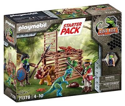 Playmobil 71378 - Starter Explorateurs B&eacute;b&eacute; Tric&eacute;ratops