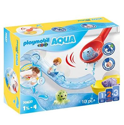 Playmobil Toboggan aquatique avec animaux marins - 70637