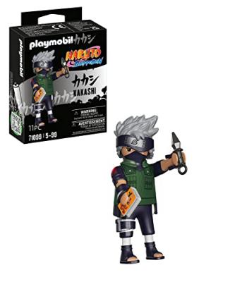 Playmobil 71099 Kakashi- Naruto - h&eacute;ros Issu de Manga Ninja
