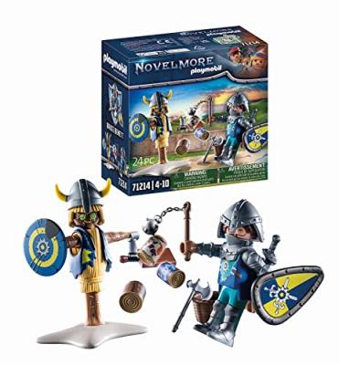 Playmobil 71214 Chevalier Novelmore et Mannequin d'entrainement