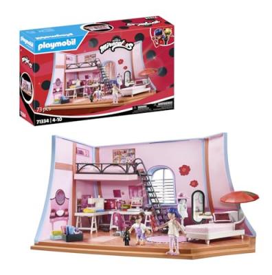 Playmobil Miraculous: Marinettes Loft Construction Game Rose